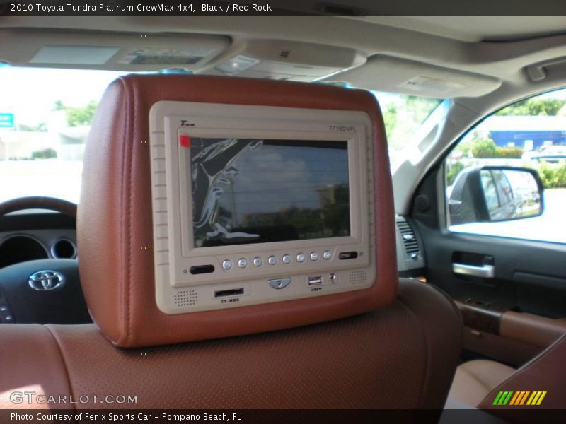 Black / Red Rock 2010 Toyota Tundra Platinum CrewMax 4x4