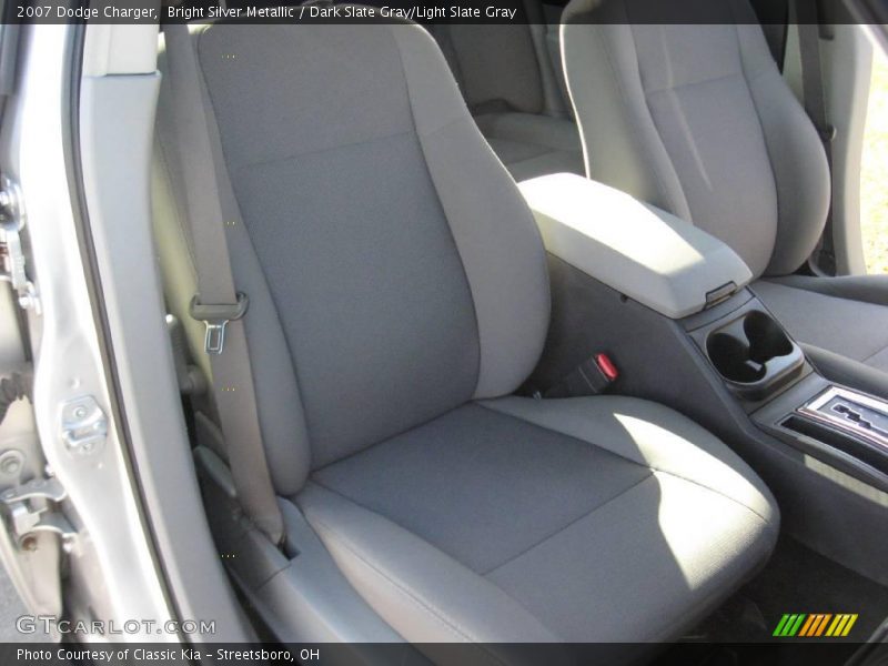 Bright Silver Metallic / Dark Slate Gray/Light Slate Gray 2007 Dodge Charger