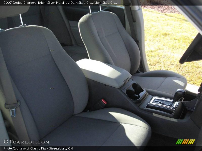 Bright Silver Metallic / Dark Slate Gray/Light Slate Gray 2007 Dodge Charger