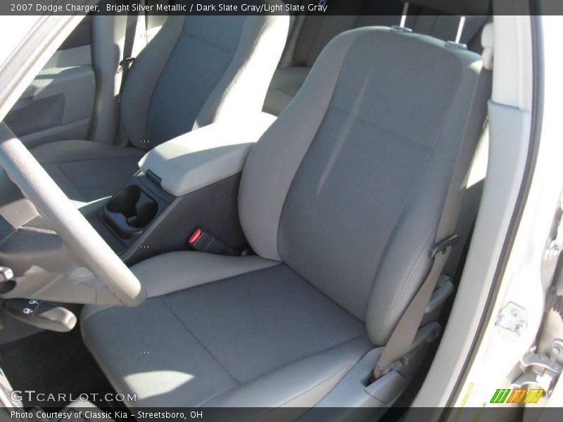 Bright Silver Metallic / Dark Slate Gray/Light Slate Gray 2007 Dodge Charger