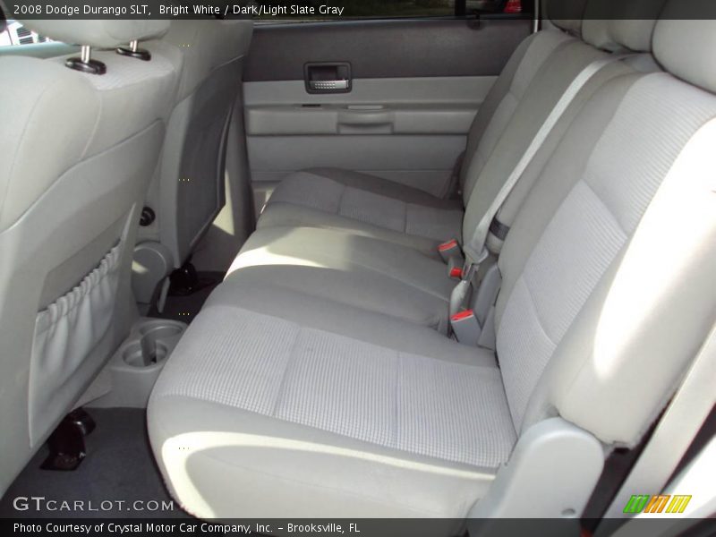 Bright White / Dark/Light Slate Gray 2008 Dodge Durango SLT