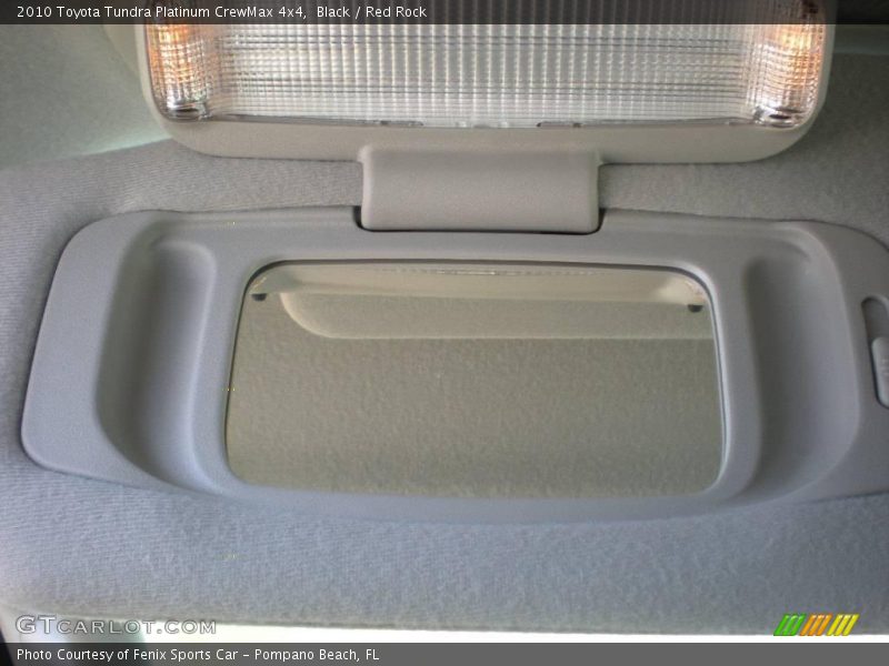 Black / Red Rock 2010 Toyota Tundra Platinum CrewMax 4x4