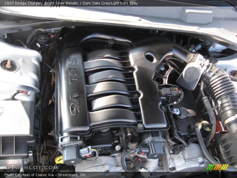 Bright Silver Metallic / Dark Slate Gray/Light Slate Gray 2007 Dodge Charger