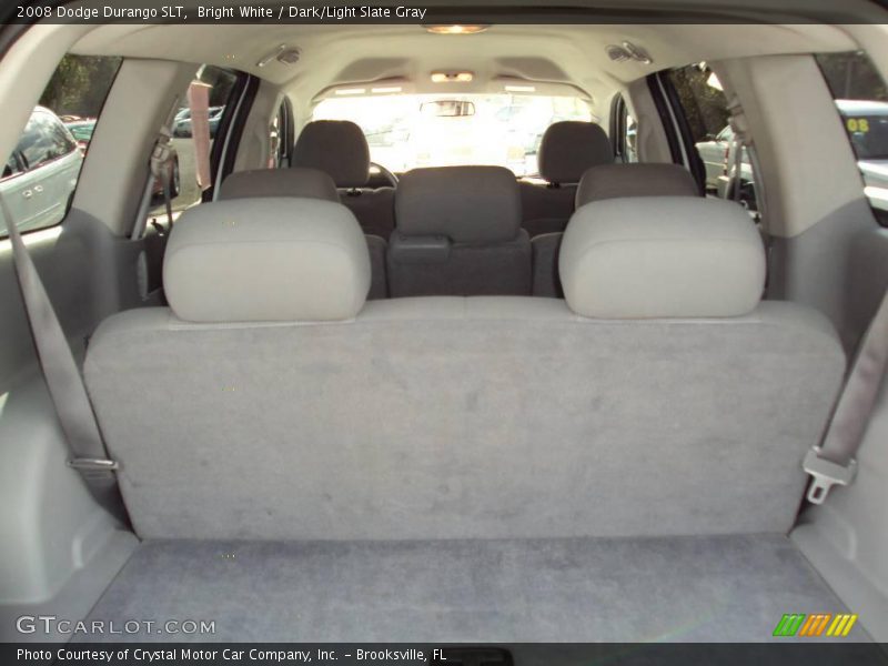 Bright White / Dark/Light Slate Gray 2008 Dodge Durango SLT