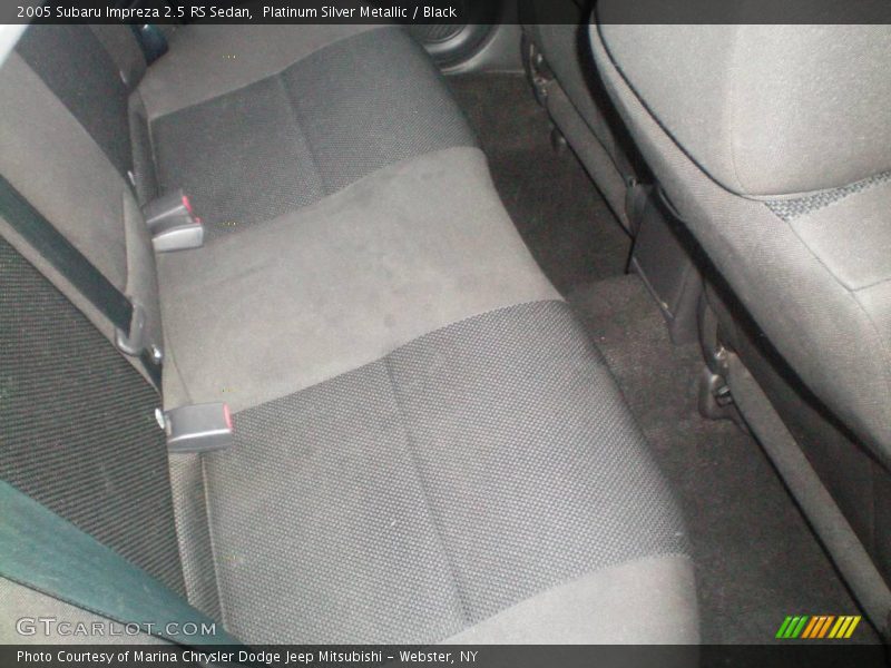 Platinum Silver Metallic / Black 2005 Subaru Impreza 2.5 RS Sedan