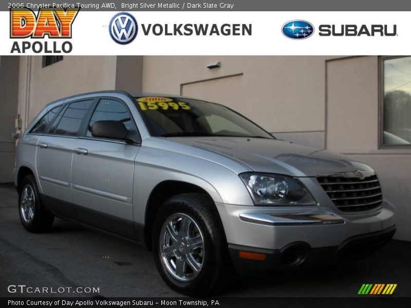 Bright Silver Metallic / Dark Slate Gray 2006 Chrysler Pacifica Touring AWD