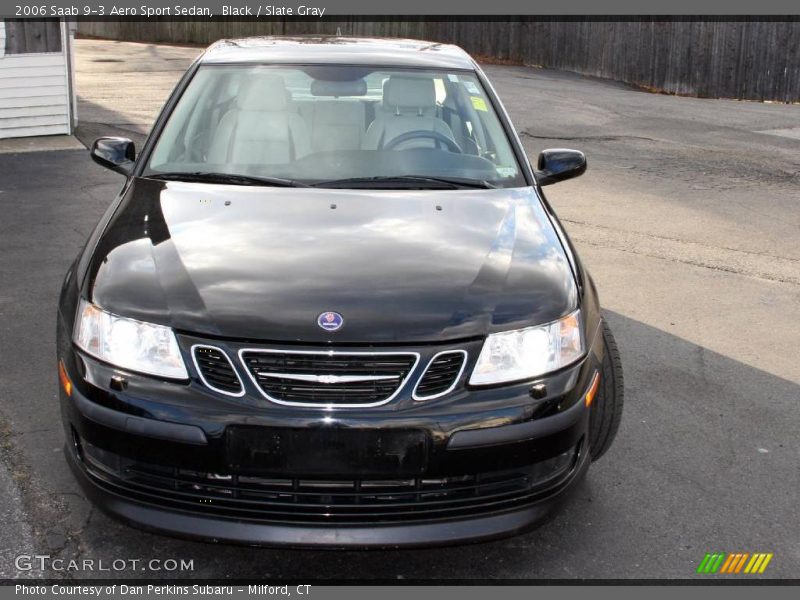 Black / Slate Gray 2006 Saab 9-3 Aero Sport Sedan