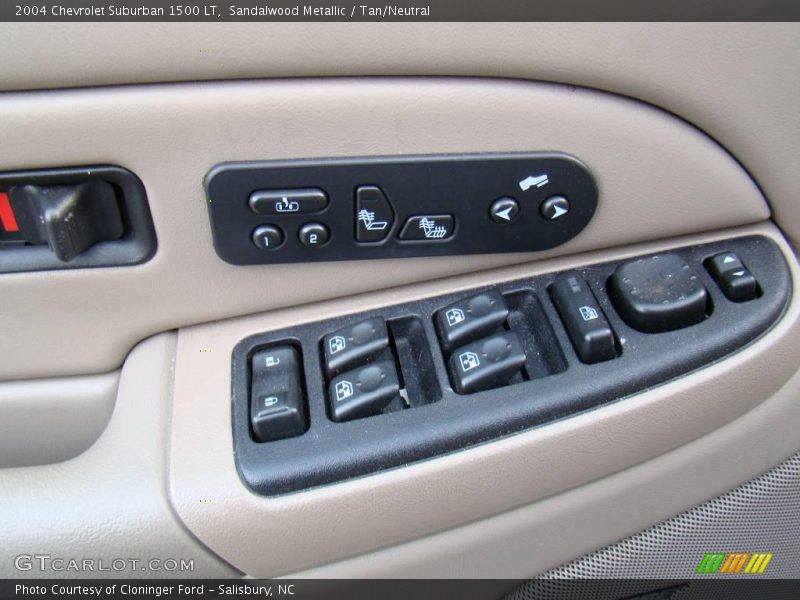 Sandalwood Metallic / Tan/Neutral 2004 Chevrolet Suburban 1500 LT