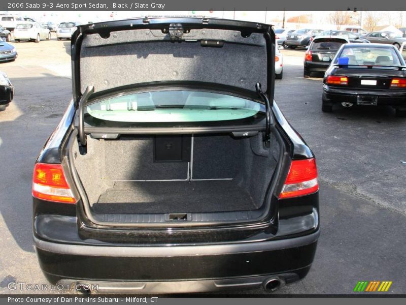 Black / Slate Gray 2006 Saab 9-3 Aero Sport Sedan
