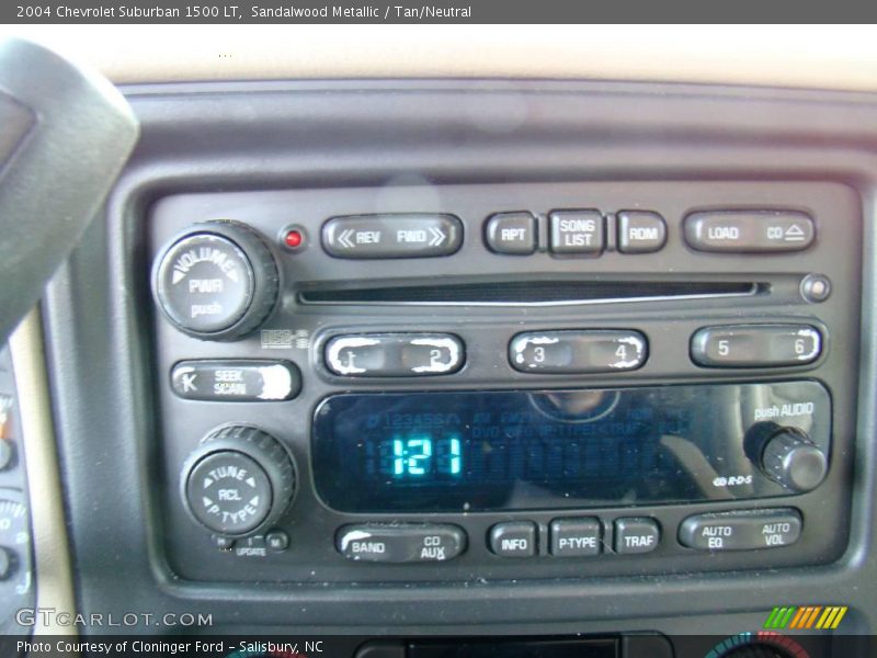 Sandalwood Metallic / Tan/Neutral 2004 Chevrolet Suburban 1500 LT