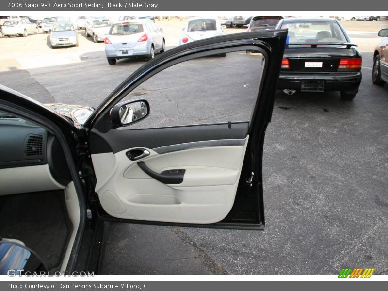 Black / Slate Gray 2006 Saab 9-3 Aero Sport Sedan