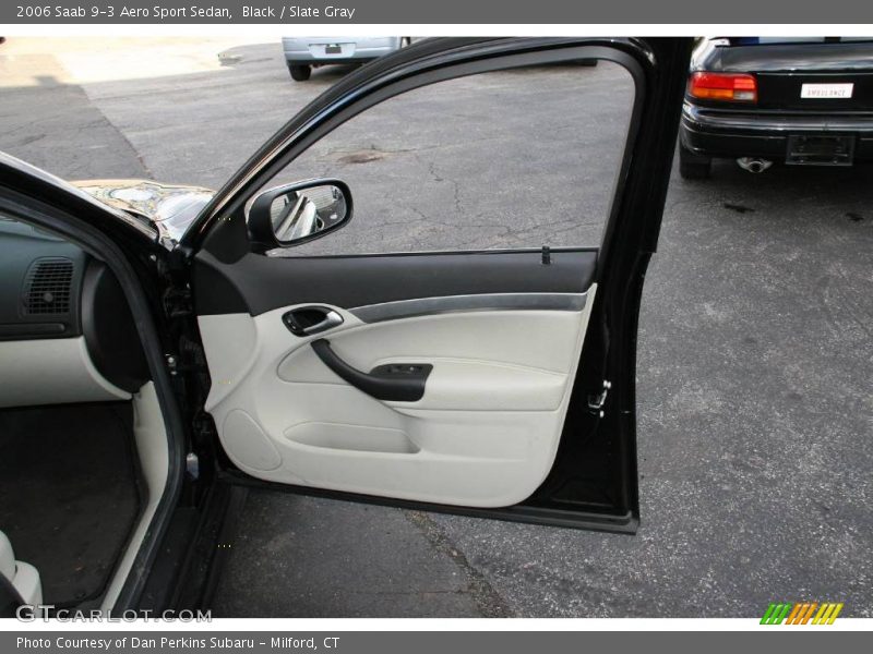 Black / Slate Gray 2006 Saab 9-3 Aero Sport Sedan