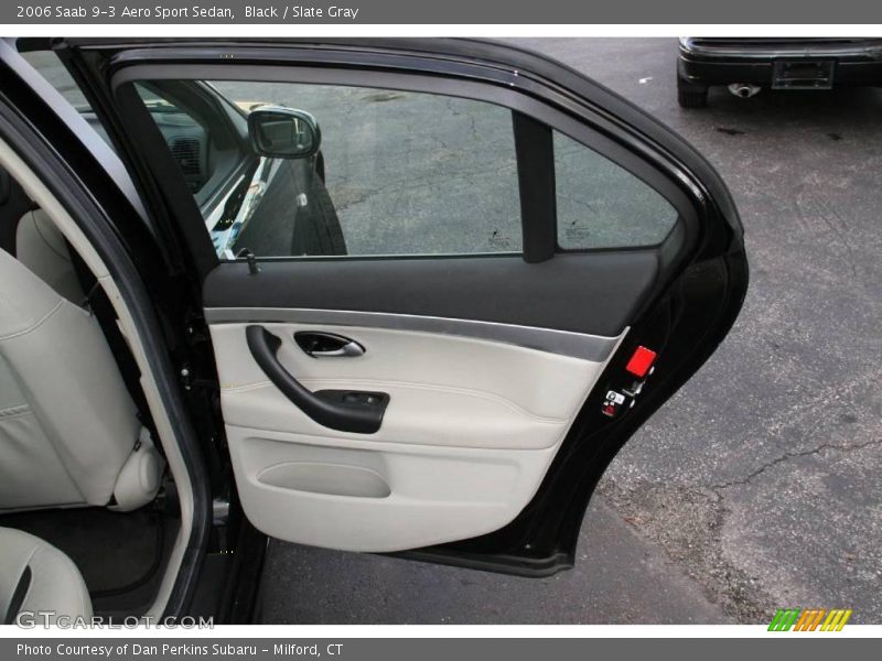 Black / Slate Gray 2006 Saab 9-3 Aero Sport Sedan