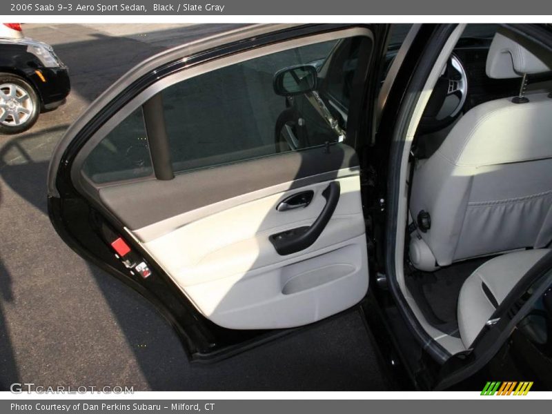 Black / Slate Gray 2006 Saab 9-3 Aero Sport Sedan
