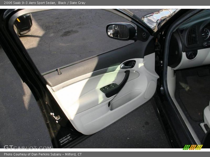 Black / Slate Gray 2006 Saab 9-3 Aero Sport Sedan