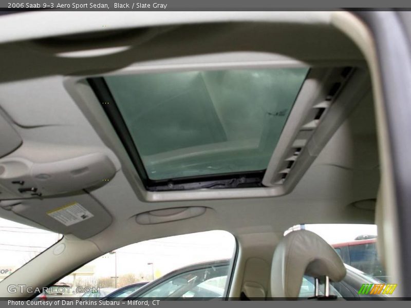 Black / Slate Gray 2006 Saab 9-3 Aero Sport Sedan