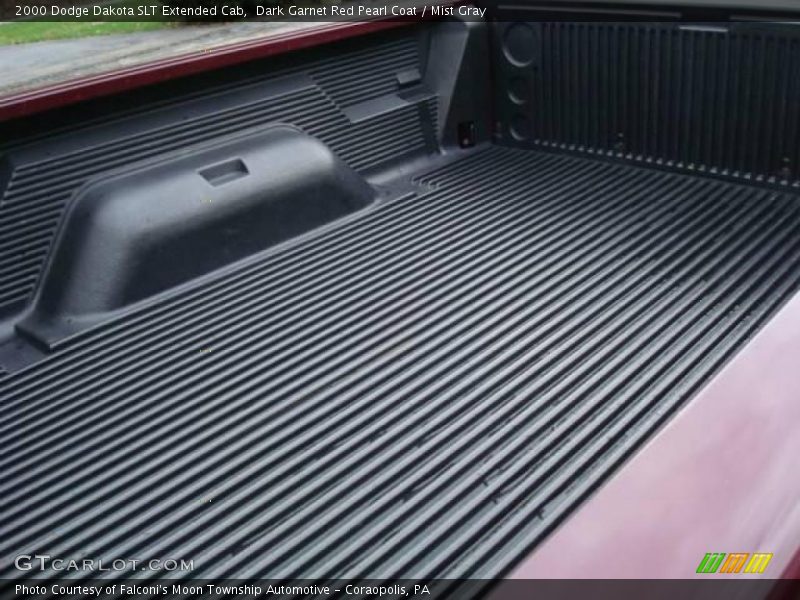 Dark Garnet Red Pearl Coat / Mist Gray 2000 Dodge Dakota SLT Extended Cab