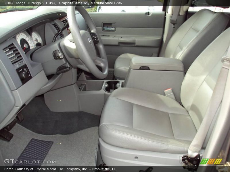 Graphite Metallic / Medium Slate Gray 2004 Dodge Durango SLT 4x4
