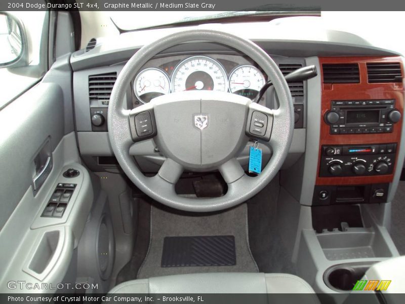 Graphite Metallic / Medium Slate Gray 2004 Dodge Durango SLT 4x4