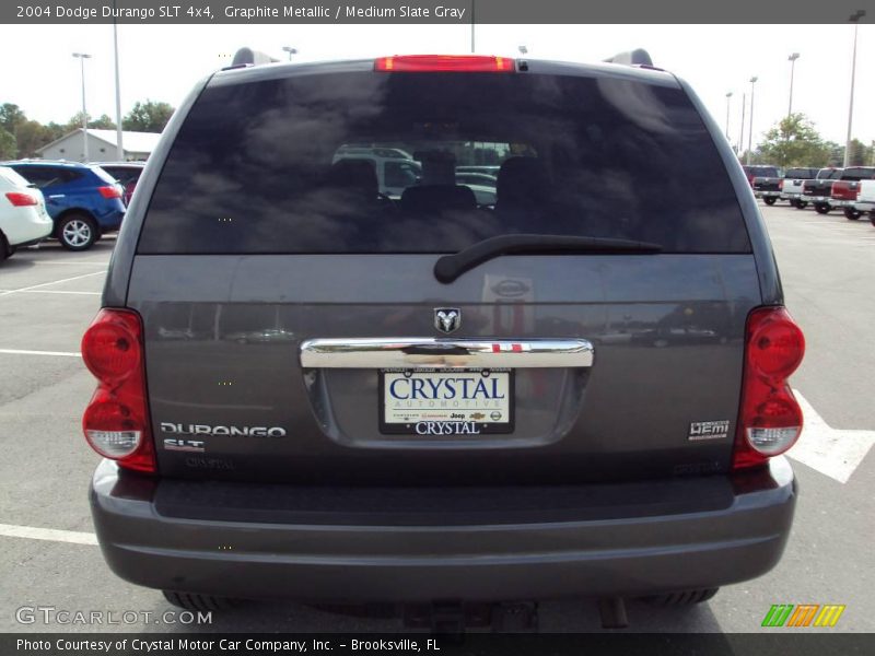 Graphite Metallic / Medium Slate Gray 2004 Dodge Durango SLT 4x4