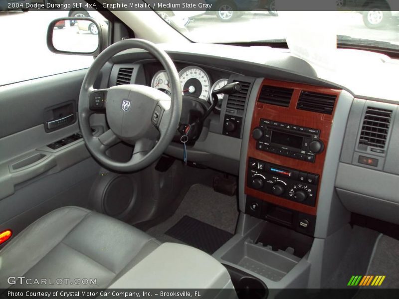Graphite Metallic / Medium Slate Gray 2004 Dodge Durango SLT 4x4