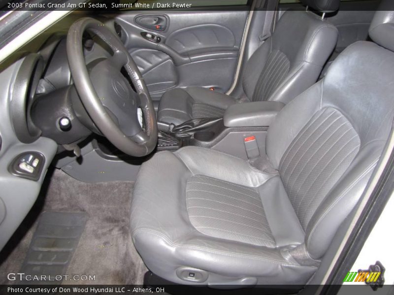 Summit White / Dark Pewter 2003 Pontiac Grand Am GT Sedan