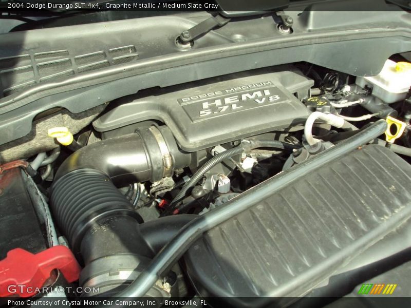 Graphite Metallic / Medium Slate Gray 2004 Dodge Durango SLT 4x4