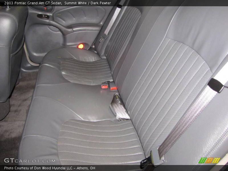 Summit White / Dark Pewter 2003 Pontiac Grand Am GT Sedan