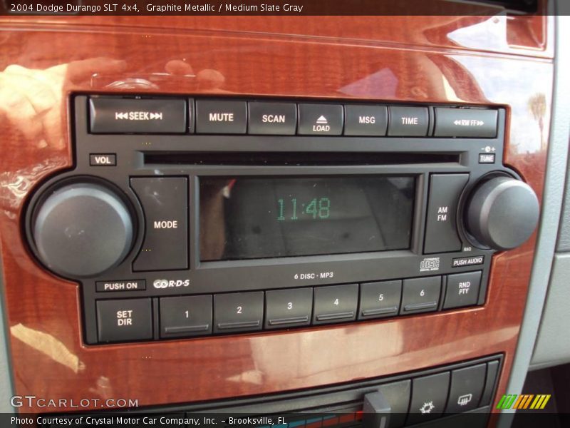 Graphite Metallic / Medium Slate Gray 2004 Dodge Durango SLT 4x4