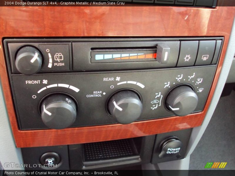 Graphite Metallic / Medium Slate Gray 2004 Dodge Durango SLT 4x4