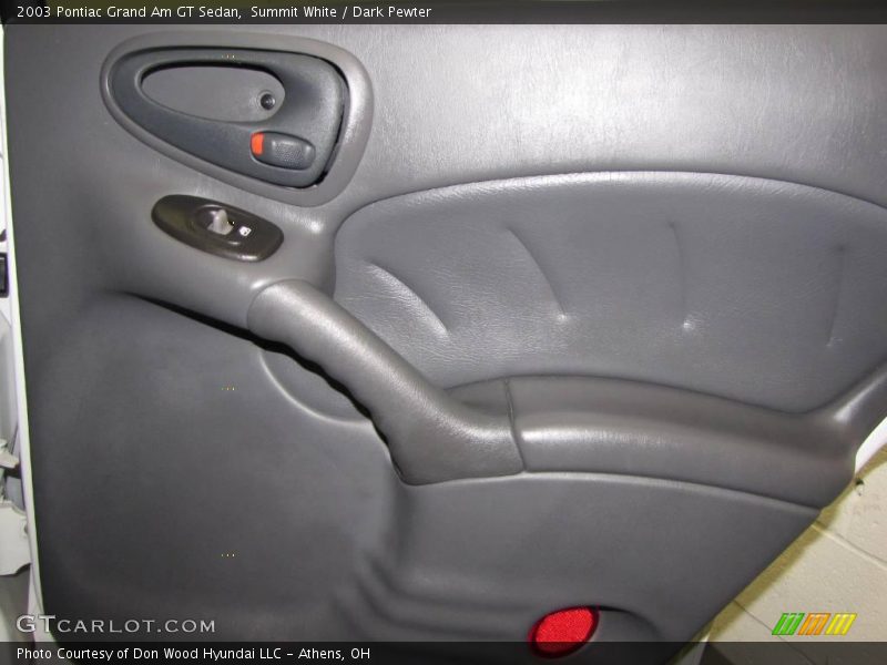 Summit White / Dark Pewter 2003 Pontiac Grand Am GT Sedan