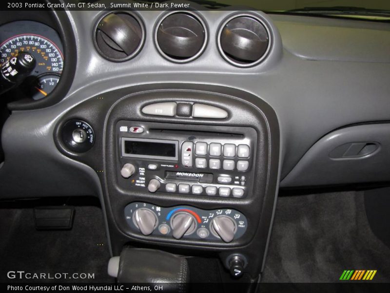 Summit White / Dark Pewter 2003 Pontiac Grand Am GT Sedan