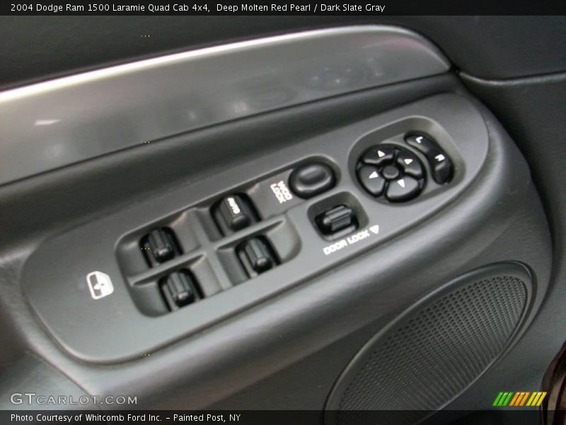 Deep Molten Red Pearl / Dark Slate Gray 2004 Dodge Ram 1500 Laramie Quad Cab 4x4