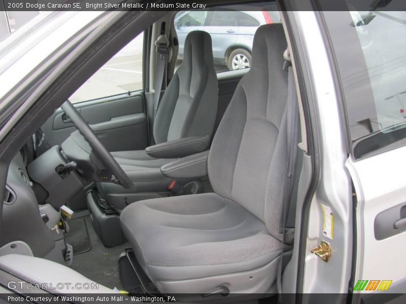 Bright Silver Metallic / Medium Slate Gray 2005 Dodge Caravan SE