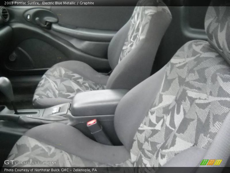 Electric Blue Metallic / Graphite 2003 Pontiac Sunfire