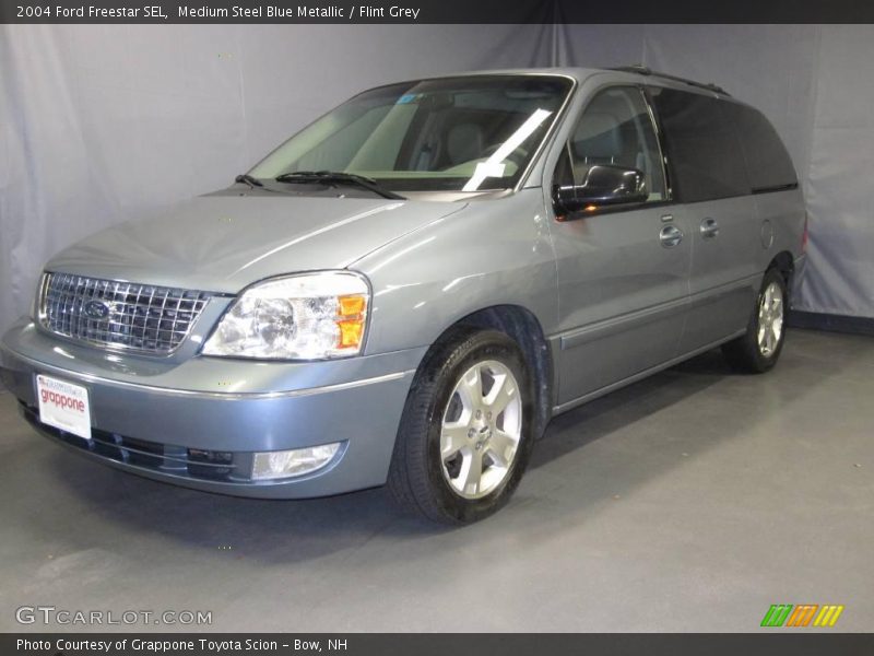 Medium Steel Blue Metallic / Flint Grey 2004 Ford Freestar SEL