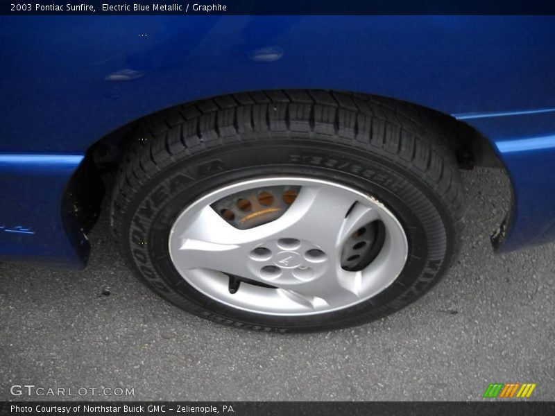 Electric Blue Metallic / Graphite 2003 Pontiac Sunfire