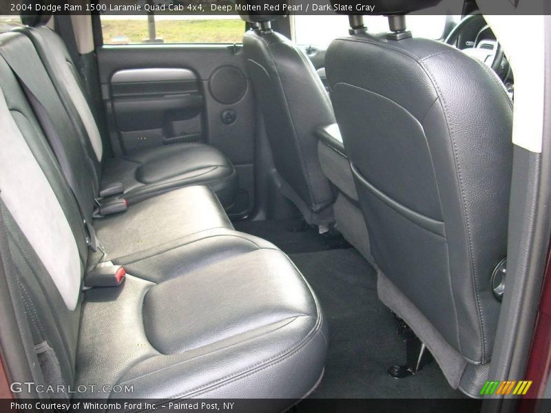 Deep Molten Red Pearl / Dark Slate Gray 2004 Dodge Ram 1500 Laramie Quad Cab 4x4