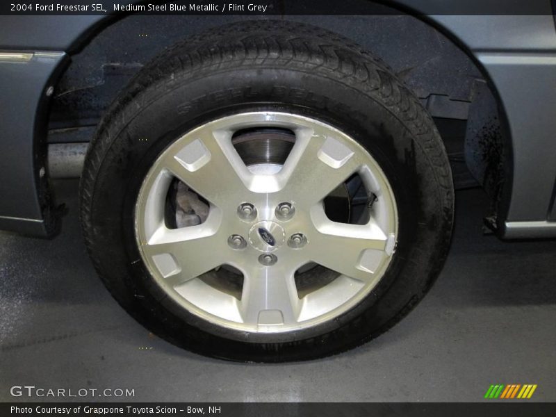 Medium Steel Blue Metallic / Flint Grey 2004 Ford Freestar SEL