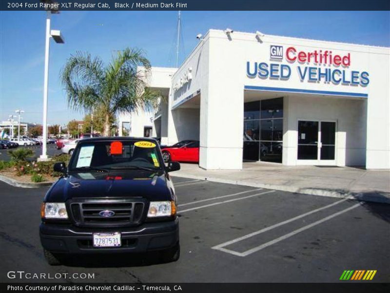 Black / Medium Dark Flint 2004 Ford Ranger XLT Regular Cab