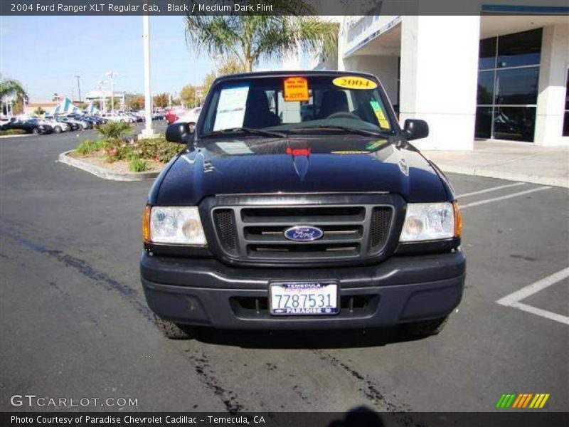 Black / Medium Dark Flint 2004 Ford Ranger XLT Regular Cab