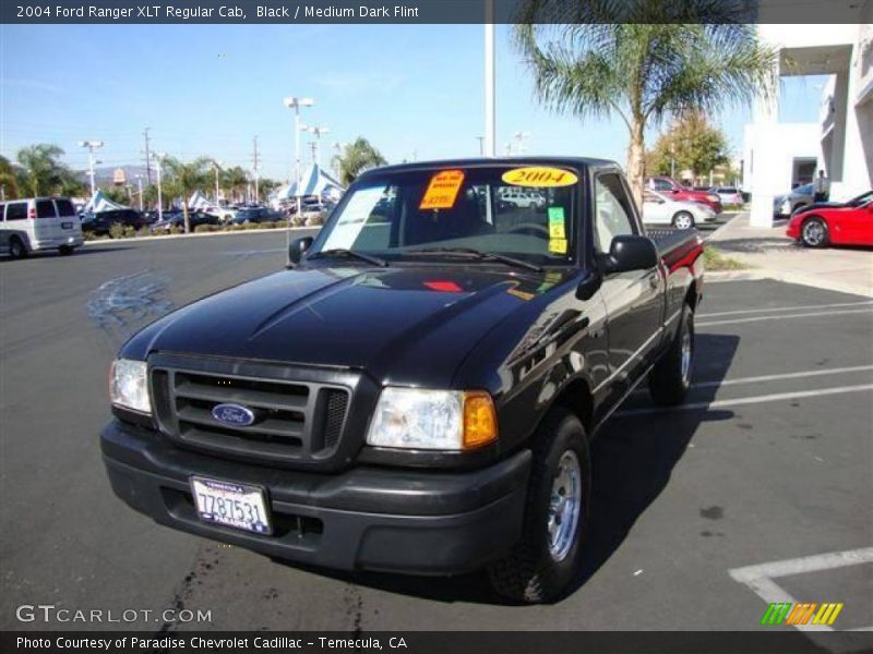 Black / Medium Dark Flint 2004 Ford Ranger XLT Regular Cab