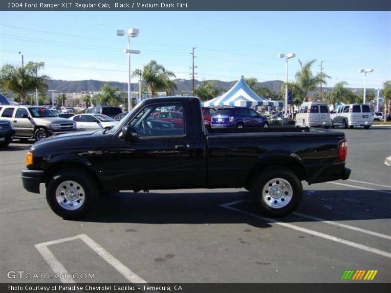 Black / Medium Dark Flint 2004 Ford Ranger XLT Regular Cab