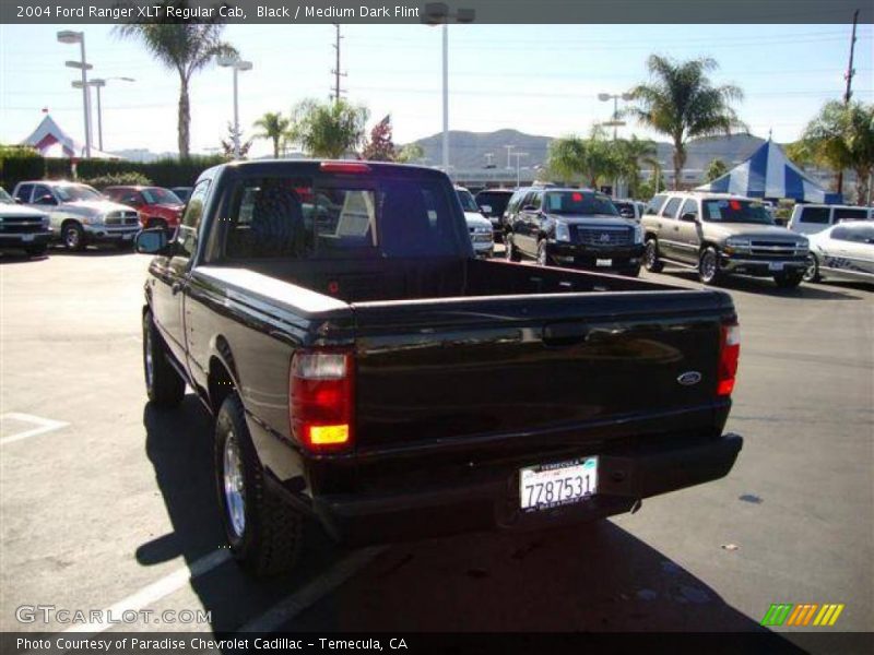 Black / Medium Dark Flint 2004 Ford Ranger XLT Regular Cab