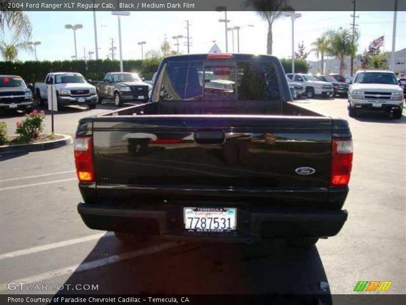 Black / Medium Dark Flint 2004 Ford Ranger XLT Regular Cab