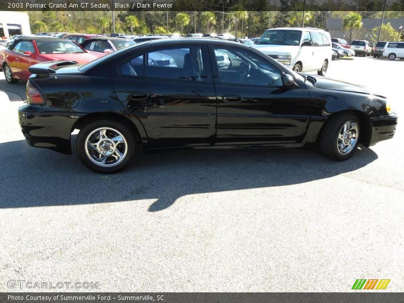 Black / Dark Pewter 2003 Pontiac Grand Am GT Sedan