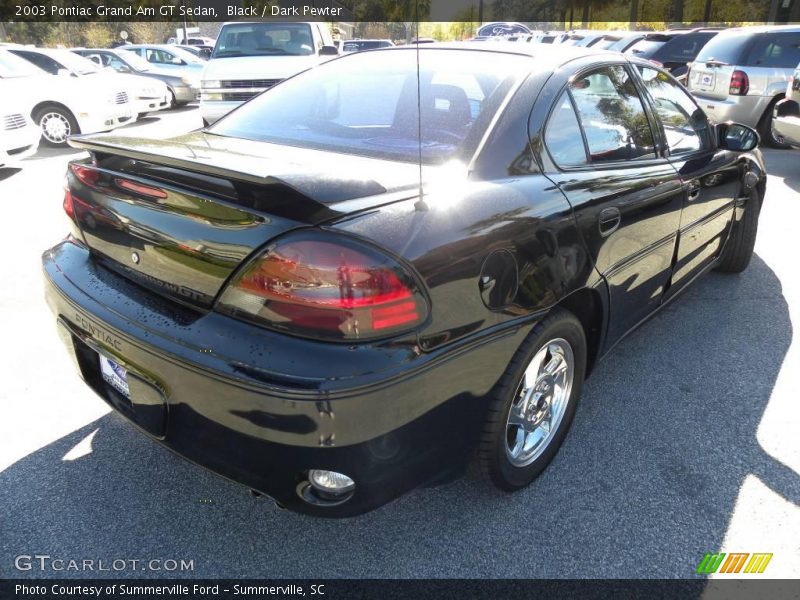 Black / Dark Pewter 2003 Pontiac Grand Am GT Sedan