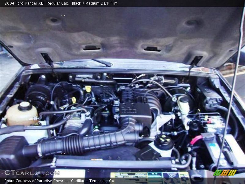 Black / Medium Dark Flint 2004 Ford Ranger XLT Regular Cab