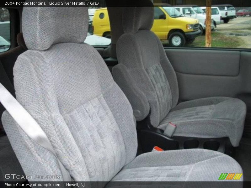 Liquid Silver Metallic / Gray 2004 Pontiac Montana
