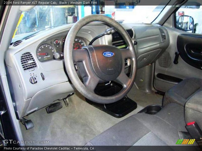 Black / Medium Dark Flint 2004 Ford Ranger XLT Regular Cab